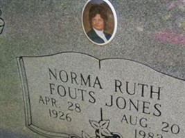Norma Ruth Fouts Jones Norma Ruth Fouts Jones