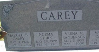 Norma Shirk Carey