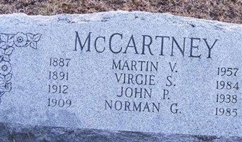 Norman G McCartney Norman G McCartney
