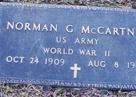 Norman G McCartney Norman G McCartney