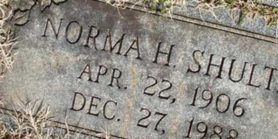 Norman H. Shultz Norman H. Shultz
