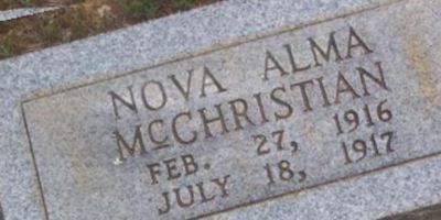 Nova Alma McChristian Nova Alma McChristian