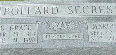 O Grace Pollard Secrest