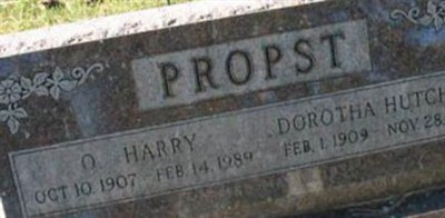 O Harry Propst