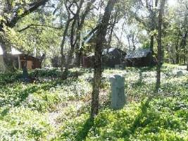 Oak Run Cemetery behind Old Church