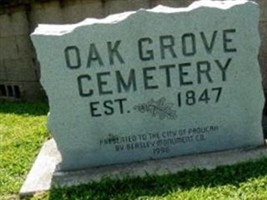 Oak Grove Cemetery Oak Grove Cemetery