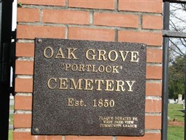 Oak Grove Cemetery Oak Grove Cemetery