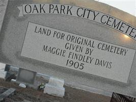 Oak Park City Cemetery