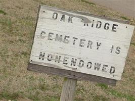 Oak Ridge Cemetery