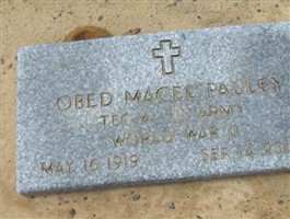 Obed Macel Pauley