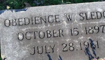 Obedience W Sledge Obedience W Sledge