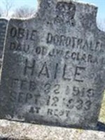 Obie Dorothy Haile Obie Dorothy Haile