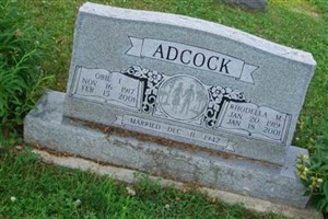 Obie F Adcock Obie F Adcock