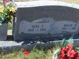 Ocea C Rowell Ocea C Rowell