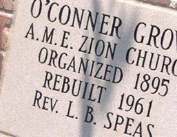 OConner Grove AME Zion Church Cemetery (Belmont) OConner Grove AME Zion Church Cemetery (Belmont)