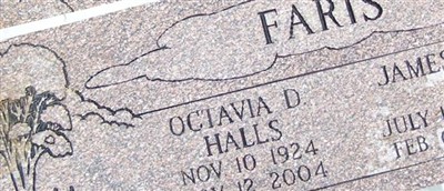 Octavia D Halls Faris Octavia D Halls Faris