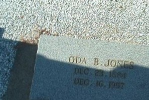 Oda B Jones