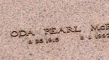Oda Pearl Collins McFee