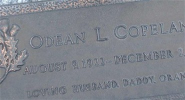 Odean L Copeland Odean L Copeland