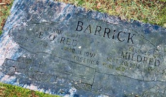Odell Elza "Red" Barrick Odell Elza "Red" Barrick