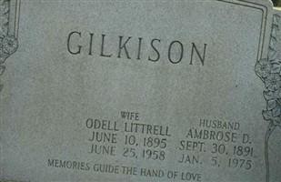 Odell Littrell Gilkison Odell Littrell Gilkison