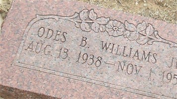 Odes B Williams, Jr Odes B Williams, Jr