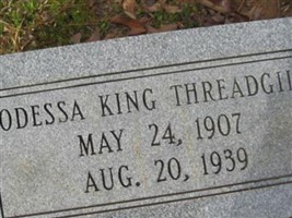 Odessa King Threadgill Odessa King Threadgill
