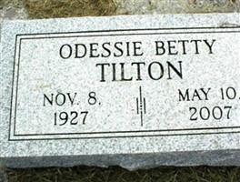Odessie Betty Tilton