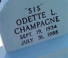 Odette L. "SIS" Champagne
