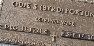 Odie Margarete "Byrd" Seay Fortune
