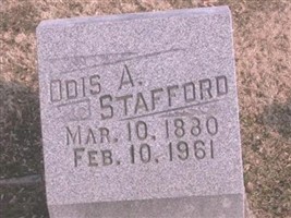 Odis A. Stafford Odis A. Stafford