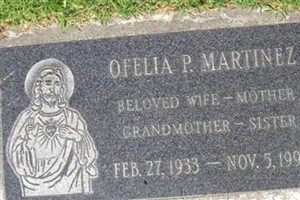 Ofelia P Martinez