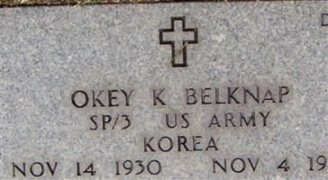 Okey K Belknap Okey K Belknap