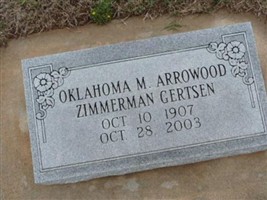 Oklahoma M. Arrowood Zimmerman Gertsen (1850871.jpg) Oklahoma M. Arrowood Zimmerman Gertsen (1850871.jpg)