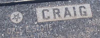 Okle E Stone Craig Okle E Stone Craig