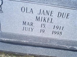 Ola Jane Due Mikel