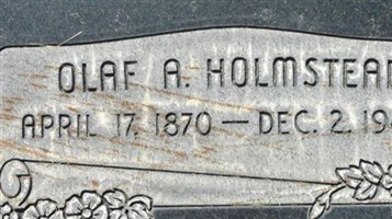 Olaf Alexander Holmstead Olaf Alexander Holmstead