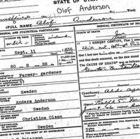 Olaf Anderson Olaf Anderson
