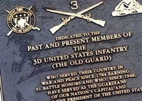The Old Guard Monument