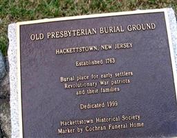 Old Presbyterian Burial Ground