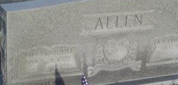 Olen C.(Bud) Allen Olen C.(Bud) Allen