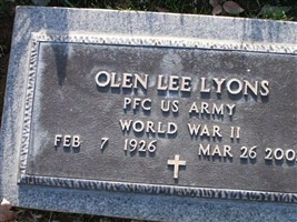 Olen Lee Lyons Olen Lee Lyons