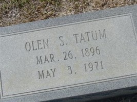 Olen S Tatum Olen S Tatum