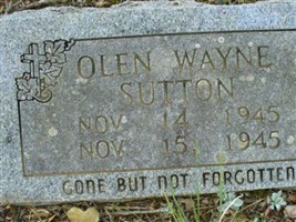 Olen Wayne Sutton Olen Wayne Sutton