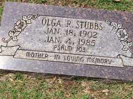 Olga R Stubbs