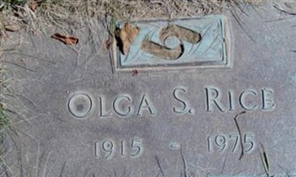 Olga S. Rice