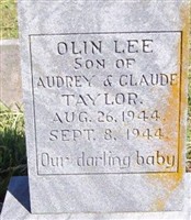 Olin Lee Taylor