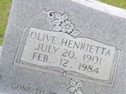 Olive Henietta Sellers
