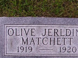 Olive Jerldine Matchett