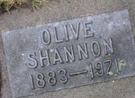 Olive R. Peterson Shannon